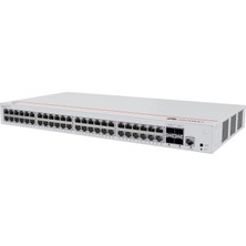 Meks Huawei S220 48T4S S220 48T4S (48 10 100 1000BASE T Ports 4 Ge Sfp Port Built In Ac Power)
