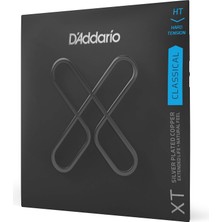 Meks Daddario XTC46 Klasik Gitar Tel Seti, Nylon Core, Silverplated