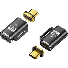 Meks Livx 240W Pd3.1 Manyetik Usb-C Adaptör | 40GBPS Usb4.0 Veri Aktarımı | Tam Fonksiyonlu ve Çok Yönlü
