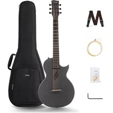 Meks Enya Nova Go Bk Siyah Renk Akustik Gitar