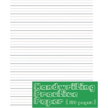 Meks Handwriting Practice Paper: Dotted Midline, Writing Paper With Wide Lines And A Dotted Center - Lea