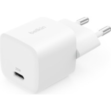 Meks Belkin Usb-C Fiş 25 W - Usb-C Telefon Şarj Cihazı, Apple Iphone 16, 15 Plus, Pro, Pro Max, Ipad, Sa