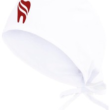 Meks Unisex Beyaz Diş Doktoru Bandana