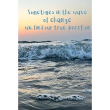 Meks Independently Published Wave Of Change: Ideal For Manifestation Journal, Dairy Writing, Affirmation