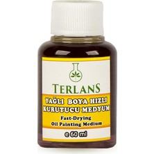 Meks Terlans Yağlı Boya Hızlı Kurutucu Medyum 60 ml Fast-Drying Oil Painting Medium