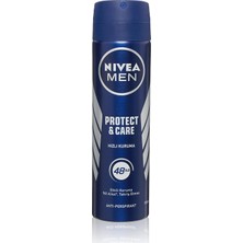 Meks Nivea Men Erkek Sprey Deodorant Protect&care 48 Saat Anti-Perspirant Koruma 150 ml