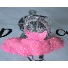 Meks Tırnak Süsleme Holografik Mikro Sim Nail Art Koyuleylak Rengi Ekstra Mikro Sim 5 Ml/5 gr Makyaj Sim