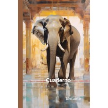Meks Independently Published Cuaderno Elefante: Cuaderno Para Amantes De Los Elefantes - 100 Páginas - R