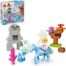 Meks Lego® Duplo │ Disney Elsa ve Bruni Büyülü Ormanda 10418, 2 Yaş ve Üzeri Çocuklar Için Elsa Mini Beb