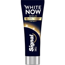 Meks Signal White Now Diş Macunu Gold 3 Kat Işıltı 75 ml