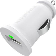 Meks Hypergear Araç Şarjı Tekli 2.1A 15098 , Beyaz