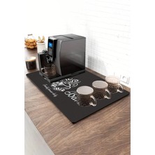 Meks Barista Matı Sıvı Geçirmez Büyük Boy Xxl Kahve Barı Espresso Kahve Makinesi Pad 40X90CM (27BRD24122