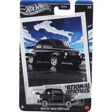 Meks Hot Wheels Silver Series Arabalar Özel Seri 60S Fiat 500 D Modificado HRT81 - JBY88