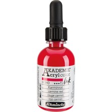 Meks Schmincke Akademie Akrilik Mürekkep 50 ml 340 Carmine Red