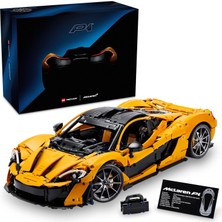 Meks LEGO Technic Mclaren P1 42172, Otomobil Tutkunu Yetişkinler Için Sergilenebilir Araba Modeli Yapım