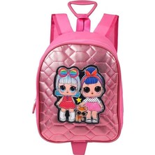 Meks Bagacar Lol ve Kedi Pembe Tekerlekli Çocuk Sırt Çantası