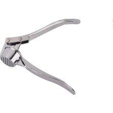 Meks Profesyonel Paslanmaz Çelik Sarımsak Ezici - Ergonomik Lüks Sarımsak Presi, Dayanıklı Metal Sarımsa