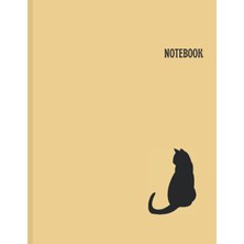 Meks Notebook: Cat Staring - Minimal Design Notebook (Diary, Journal) | A Perfect Gift For Cat Lovers -