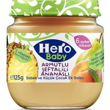 Meks Hero Baby Armutlu Şeftalili Ananaslı Kavanoz Mama