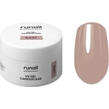 Meks Fontenay Runaıl Professional Kamufle Uv Jel (Renk: Sakin Bej), 56 G – No: 5437 Bej