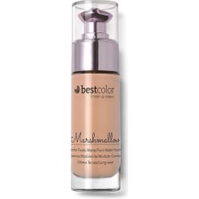 Meks Best Сolor Il Make Up Italıano Fuild Matte Marshmallow A03 Moka Ton Likit Fondöten