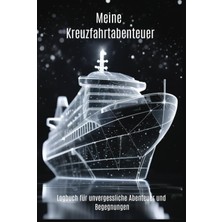 Meks Independently Published Kreuzfahrt Logbuch - Meine Kreuzfahrtabenteuer, A5 Format, 75 Seiten, Robus