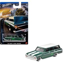 Meks Hot Wheels Hot Wagons Arabalar HWR56-HRR89 01/05 '64 Chevy Nova Wagon