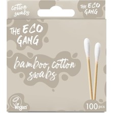 Meks The Eco Gang - Cotton Swabs - 100PCS - White - Bambu Kulak Çubuğu 100LÜ Beyaz