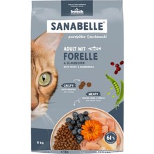 Meks Sanabelle Adult Alabalıklı Yetişkin Kedi Maması 8 kg