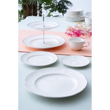 Meks Acar Serenity Silver 20 Parça Brunch Seti PORWM-06191