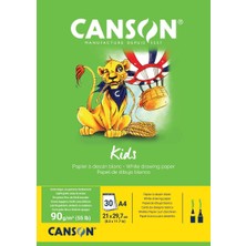 Meks Canson 400015583 Hobi, Çizim Kağıdı, A4, Beyaz