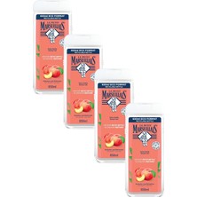 Meks Le Petit Marseillais Duş Jeli Beyaz Şeftali & Nektarin (4 x 650 Ml)