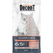 Meks Decent Sterilised Urinary Care Balıklı ve Pirinçli Kısırlaştırılmış Kedi Maması 15 kg