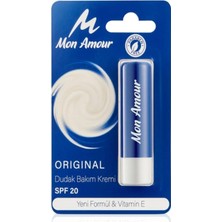 Meks Mon Amour Dudak Bakım Kremi SPF20 Vitamin E Original