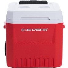 Meks Icepeak 18 Litre Tekerlekli Buzluk Kırmızı