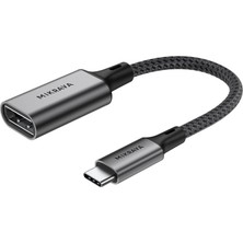 Meks USB C Displayport Adaptörü 8K@60Hz 4K@240Hz 2K@360Hz, Thunderbolt 3/4/5 Uyumlu, Type C Dp Adaptörü,