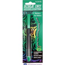 Meks Bible Dry Highlighter - Green Carded
