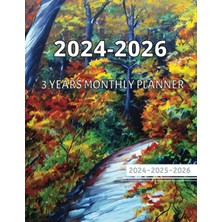 Meks 2024 To 2026 3 Years Monthly Planner: 36 Months +1 Monthly Organizer From January 2024 To January 2