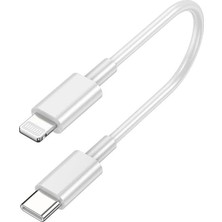 Meks Lightning To USB Type C 20W Hızlı Şarj Data Kablosu (0.25 Cm)