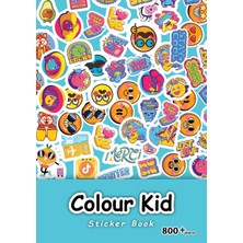 Meks Colour Kid 800+ Eğlenceli Çıkartma - Planner ve Gift Stickers