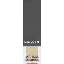 Meks Alix Avien Yaşlanma Karşıtı Fondöten - Anti Aging Foundation 504 Natural Beige Spf 15-35 ml