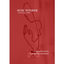 Meks Independently Published Music Notebook A4 12STAVES 100PAGES: A4サイズ 無地 5線譜 12段 100ページ "everyone Love