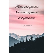 Meks Know Who You Are - Daily Journal