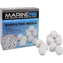 Meks Cermedia Marinepure, Sphere Organik Filtre Medyası, Deniz Akvaryumları Için, Beton Için Dispersiyon