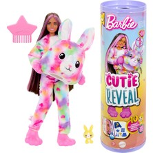 Meks Barbie HRK38 | Cutie Reveal Color Dream Series - Bunny