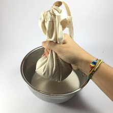 Meks Yofu Yoga And Food Bitkisel Süt Süzme Kesesi (35X50CM; 30X35CM; 25X25 CM)%100 Ağartılmamış Ham Pamu