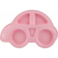Meks Arsimo 8683200802760 Araba Şeklinde Mama Tabağı Pembe, Çok Renkli, Medium