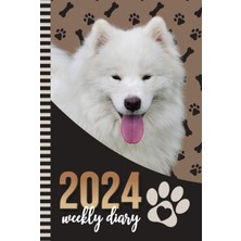 Meks Independently Published 2024 Weekly Diary: Hardcover / 6x9 Dated Personal Organizer/daily Scheduler