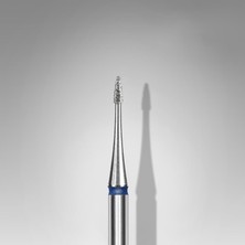 Meks Staleks Elmas Manikür Freze Ucu Mini Ateş Model Mavi 1mm FA12B010-3