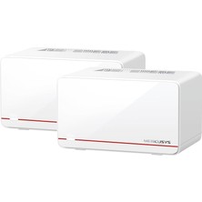 Meks Mercusys Halo H37BE(2-PACK) | Wi-Fi 7 Mesh Sistemi | BE6500 Mbps Hız | Fiber Uyumlu | Dual-Band | 2